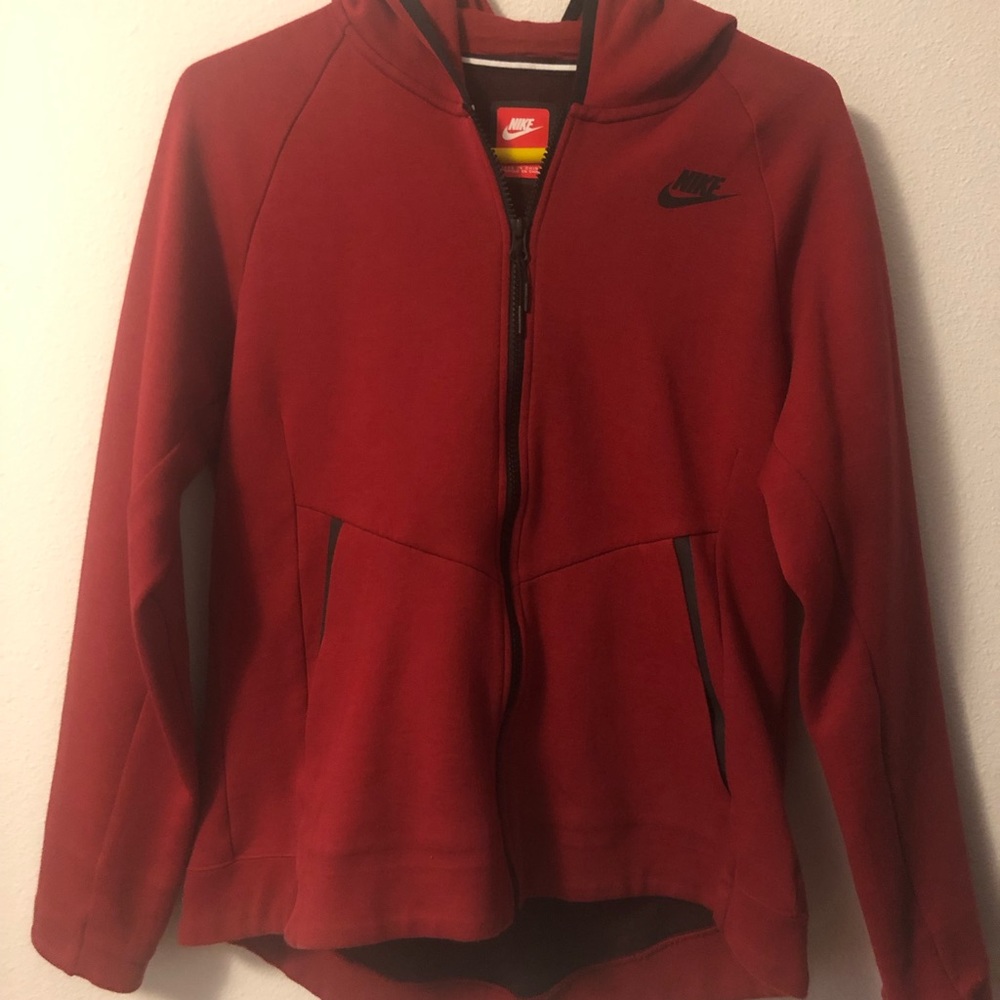 Red Nike Tech Jacket - image 1